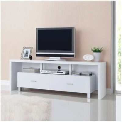 KITCLOSET - Kubox - 150x51x39 - Blanco - Mueble TV KITCLOSET - Kubox - 150x51x39 - Blanco - Mueble TV