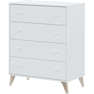 FRS Liss Cómoda Blanca - Muebles para Dormitorio FRS Liss Cómoda Blanca - Muebles para Dormitorio