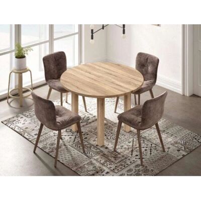 Impt-home-design Mesa Extensible Orgina - Mesa de comedor Impt-home-design Mesa Extensible Orgina - Mesa de comedor
