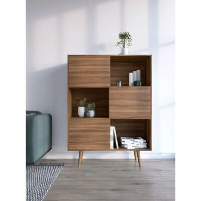 Herdasa - 881 - Nogal - 131x101x30 cm - Aparador Herdasa - 881 - Nogal - 131x101x30 cm - Aparador