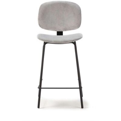 MKRIC - MARIO - Gris - 44 x 50 x 65/94 cm - Taburete MKRIC - MARIO - Gris - 44 x 50 x 65/94 cm - Taburete