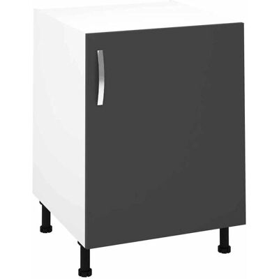 Md Block - Mueble de Cocina - Gris París - 83x60x58cm Md Block - Mueble de Cocina - Gris París - 83x60x58cm