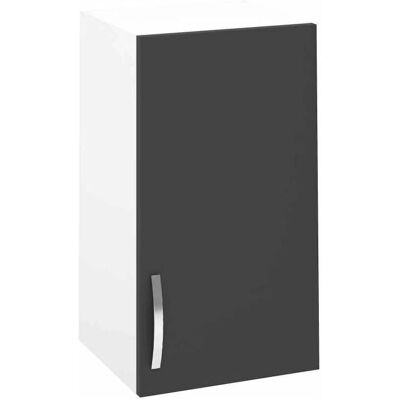 MD BLOCK - Mueble cocina para colgar 1 puerta gris París 70x40x33 MD BLOCK - Mueble cocina para colgar 1 puerta gris París 70x40x33