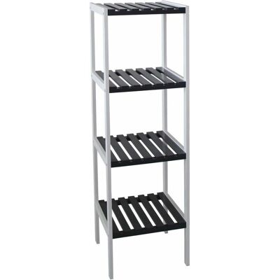 KITCLOSET - Nature - Blanco/Gris - 34x110x30 - Estantería KITCLOSET - Nature - Blanco/Gris - 34x110x30 - Estantería
