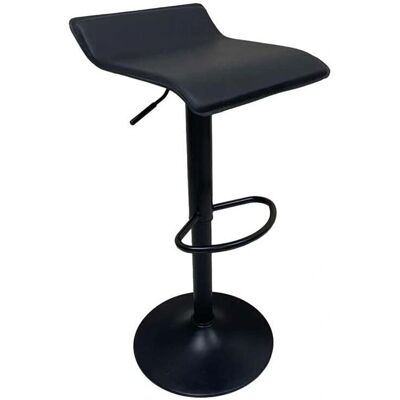 Impt-home-design Taburetes giratorios regulables Dalí negros - Sillas Impt-home-design Taburetes giratorios regulables Dalí negros - Sillas