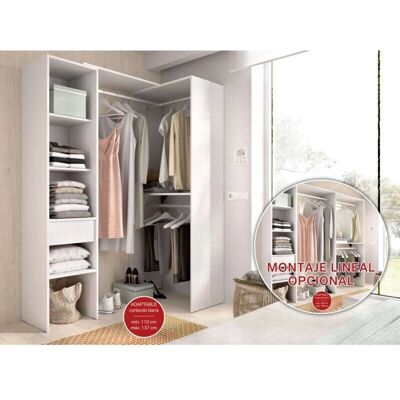 DKT - Vestidor de rincón-lineal Reus - Wardrobe DKT - Vestidor de rincón-lineal Reus - Wardrobe
