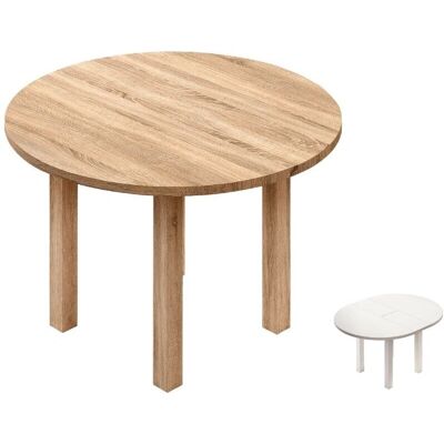 IMPT-HOME-DESIGN - Pablo - Roble Cambrian - Mesa de comedor IMPT-HOME-DESIGN - Pablo - Roble Cambrian - Mesa de comedor