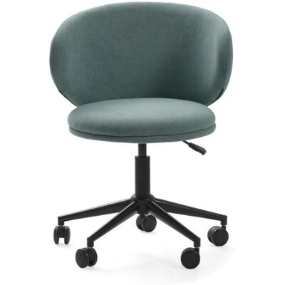 Mkric - Rebeca - Verde - 60.5 cm ancho - 73.5/83 cm alto - Sillón de oficina Mkric - Rebeca - Verde - 60.5 cm ancho - 73.5/83 cm alto - Sillón de oficina