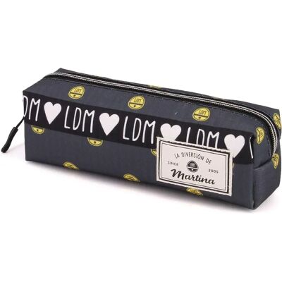 Estuche MARTINA D'ANTIOCHIA Gris - storage case Estuche MARTINA D'ANTIOCHIA Gris - storage case