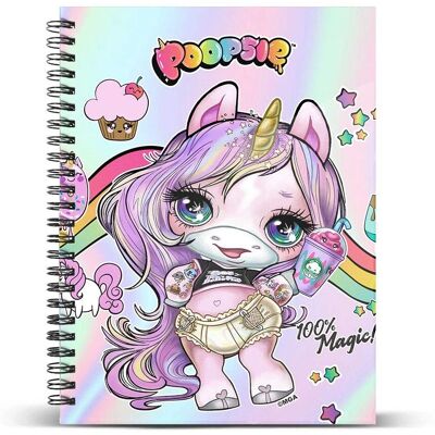 KARACTERMANIA Poopsie Slime Surprise Shine Rosa - Cahier KARACTERMANIA Poopsie Slime Surprise Shine Rosa - Cahier