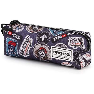 Étui Pro Dg Stickers Gris - Trousse - Publicité Étui Pro Dg Stickers Gris - Trousse - Publicité