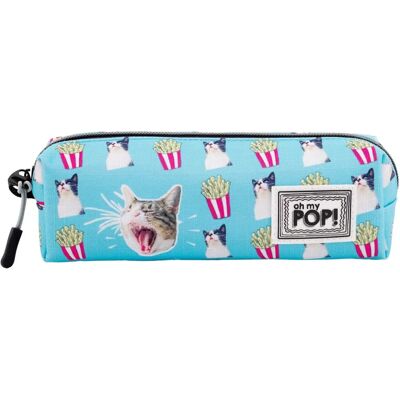 Étui OH MY POP! Angry Cat Carré - Trousse - Publicité Étui OH MY POP! Angry Cat Carré - Trousse - Publicité
