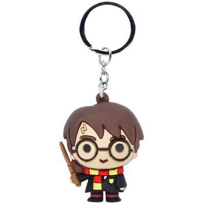 Porte-clés Chibi Harry Potter - Figurine en Caoutchouc Collectible Porte-clés Chibi Harry Potter - Figurine en Caoutchouc Collectible