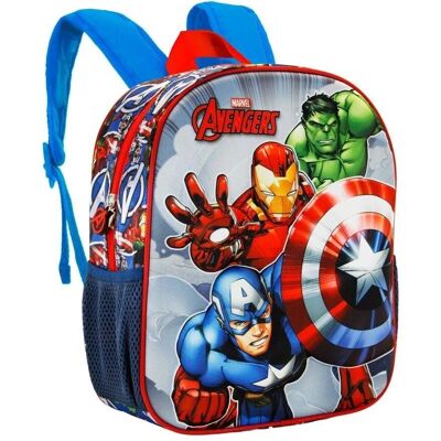 Mochila Pequena Avengers 3D da Karactermania - Mochila Mochila Pequena Avengers 3D da Karactermania - Mochila