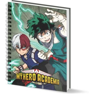 Cahier Karactermania My Hero Academia Battle A4 - Publicité Cahier Karactermania My Hero Academia Battle A4 - Publicité