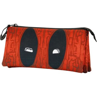 Karacter Mania Deadpool Armes Rouge et Noir - Trousse Karacter Mania Deadpool Armes Rouge et Noir - Trousse