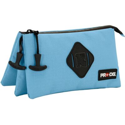 Karactermania Smart Light Blue Pro Dg Triple Pocket Pencil Case - Trousse Karactermania Smart Light Blue Pro Dg Triple Pocket Pencil Case - Trousse