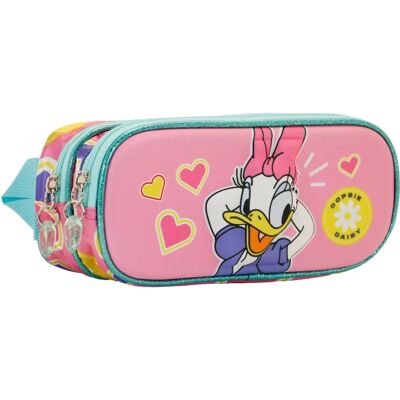 Estuche Daisy Duck Doble 3D - Útiles escolares Estuche Daisy Duck Doble 3D - Útiles escolares