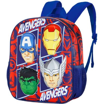 Karacter Mania Marvel Avengers The Four 3D plecak - Plecak Karacter Mania Marvel Avengers The Four 3D plecak - Plecak
