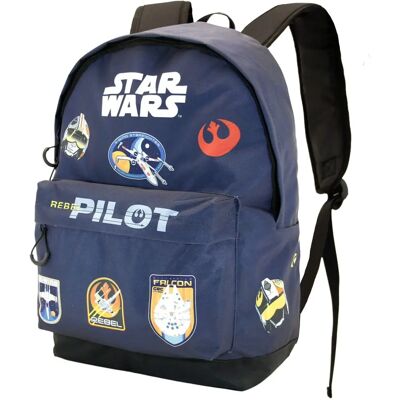 Star Wars HS Pilot Plecak - Wodoodporny - 30x44x17cm Star Wars HS Pilot Plecak - Wodoodporny - 30x44x17cm