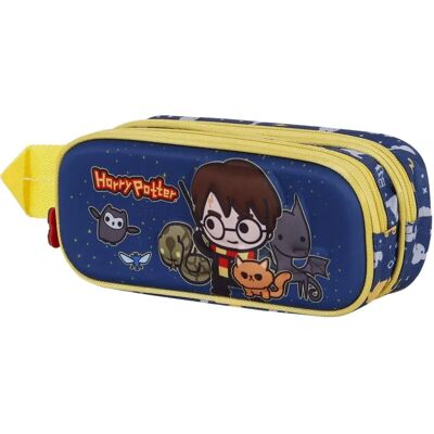 Karacter Mania Harry Potter Beasty Friends Dubbel Potloodetui - Potloodetui, Dubbellaags, Rits, Reliefontwerp Karacter Mania Harry Potter Beasty Friends Dubbel Potloodetui - Potloodetui, Dubbellaags, Rits, Reliefontwerp
