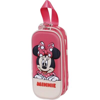 KARACTERMANIA Minnie Mouse Bobblehead Double Pencil Case - Pouch Type KARACTERMANIA Minnie Mouse Bobblehead Double Pencil Case - Pouch Type