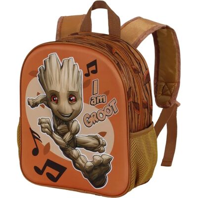 Sac à dos Karactermania I Am Groot Bande Son 3D - 26 x 11 x 31 CM Sac à dos Karactermania I Am Groot Bande Son 3D - 26 x 11 x 31 CM