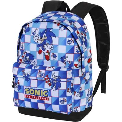Sac à Dos Sonic The Hedgehog de Karactermania - Bleu - 30x18x41cm - Publicité Sac à Dos Sonic The Hedgehog de Karactermania - Bleu - 30x18x41cm - Publicité