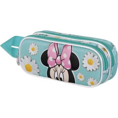 Étui de papeterie Minnie Mouse Spring KARACTERMANIA - Double Compartiment, Bleu Étui de papeterie Minnie Mouse Spring KARACTERMANIA - Double Compartiment, Bleu