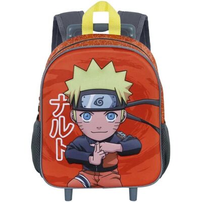 KARACTERMANIA Zaino Naruto Shippuden Chikara 3D con Ruote - Bagaglio/Zaino KARACTERMANIA Zaino Naruto Shippuden Chikara 3D con Ruote - Bagaglio/Zaino