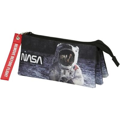 KARACTERMANIA Nasa Astronaut Storage Case - Rectangular, Three Compartments, Black KARACTERMANIA Nasa Astronaut Storage Case - Rectangular, Three Compartments, Black