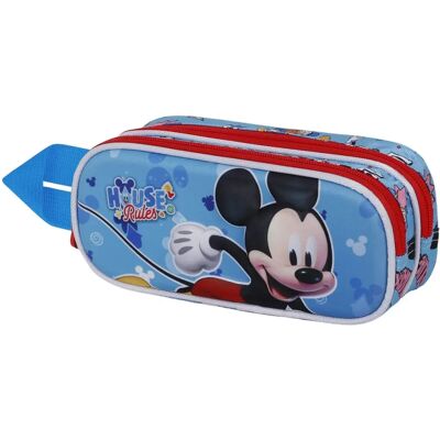Disney Mickey Mouse Haus - 3D Doppelstiftetui - Federmäppchen Disney Mickey Mouse Haus - 3D Doppelstiftetui - Federmäppchen