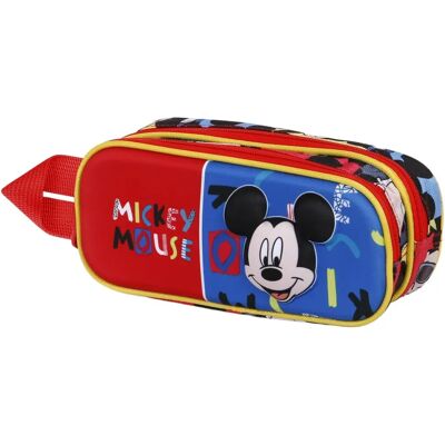 Disney Mickey Mouse Joyful - Double Pencil Case - Pencil Case Disney Mickey Mouse Joyful - Double Pencil Case - Pencil Case