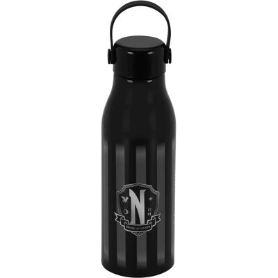 Bouteille à vide Karactermania Mercredi - Acier inoxydable - 500ml Bouteille à vide Karactermania Mercredi - Acier inoxydable - 500ml
