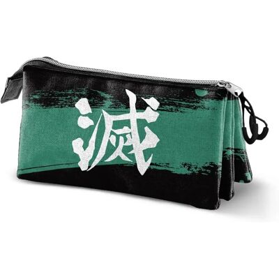 Karactermania Demon Slayer Kimetsu No Yaiba Triplo Stiftmappe - Stationery Case Karactermania Demon Slayer Kimetsu No Yaiba Triplo Stiftmappe - Stationery Case