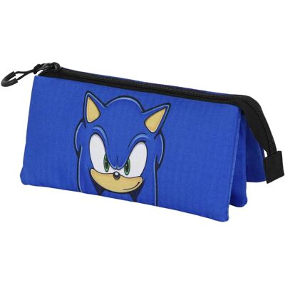 SEGA Sonic The Hedgehog Niebieskie Trzyczęściowe Etui SEGA Sonic The Hedgehog Niebieskie Trzyczęściowe Etui