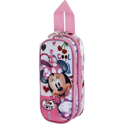 KARACTERMANIA Minnie Mouse Pink Double 3D Pencil Case - Pencil Case KARACTERMANIA Minnie Mouse Pink Double 3D Pencil Case - Pencil Case