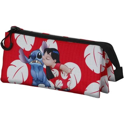 Karactermania Trousse Lilo & Stitch Triple Kiss - Papeterie Pop Culture - Publicité Karactermania Trousse Lilo & Stitch Triple Kiss - Papeterie Pop Culture - Publicité