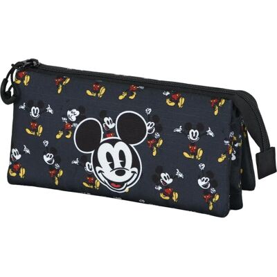 Trousse Scolaire DISNEY Mickey Mouse Looks 2024 Triplo Trousse Scolaire DISNEY Mickey Mouse Looks 2024 Triplo