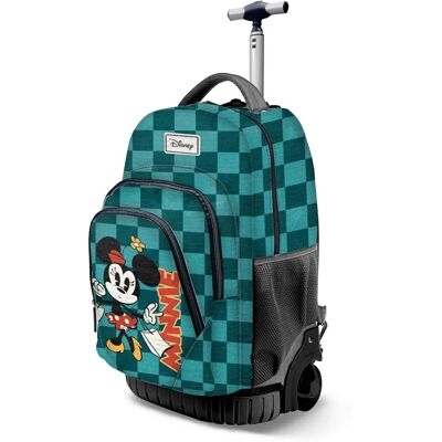 Disney Minnie Mouse Indigo Turquoise Backpack - School Disney Minnie Mouse Indigo Turquoise Backpack - School
