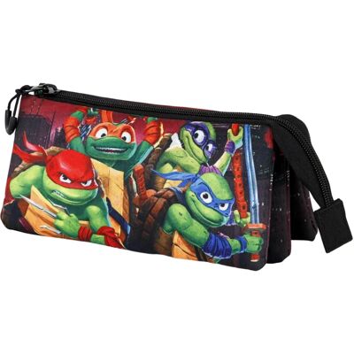Karactermania Ninja Turtles Triple Pocket Pencil Case - Trousse Karactermania Ninja Turtles Triple Pocket Pencil Case - Trousse
