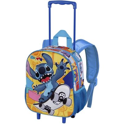 Sac à dos KARACTERMANIA Stitch Skater - Design 3D, Roues, 31cm - Publicité Sac à dos KARACTERMANIA Stitch Skater - Design 3D, Roues, 31cm - Publicité