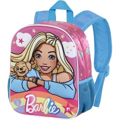 Różowy Plecak Barbie - 3D Relief dla Dzieci Różowy Plecak Barbie - 3D Relief dla Dzieci