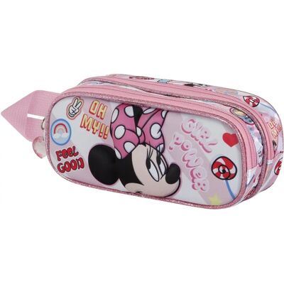 KARACTERMANIA Minnie Mouse Power Stationery Case - Doble Compartments KARACTERMANIA Minnie Mouse Power Stationery Case - Doble Compartments