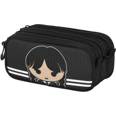 Karactermania Wednesday Fan Trick Pencil Case - Officially Licensed - 23x11x10cm Karactermania Wednesday Fan Trick Pencil Case - Officially Licensed - 23x11x10cm