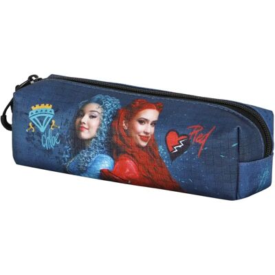 Disney Descendants Square Pencil Case - Water-Resistant Ripstop Fabric Disney Descendants Square Pencil Case - Water-Resistant Ripstop Fabric