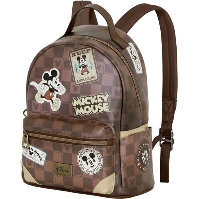 Mochila Disney Mickey Mouse Journey - Marrón Mochila Disney Mickey Mouse Journey - Marrón