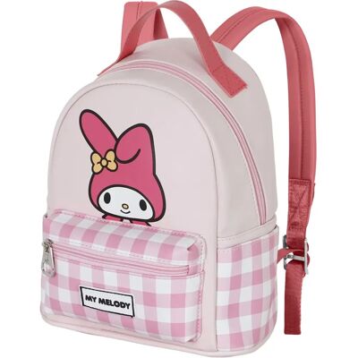 Sac à dos Mini Melody Hello Kitty - 25x22x15cm - Publicité Sac à dos Mini Melody Hello Kitty - 25x22x15cm - Publicité