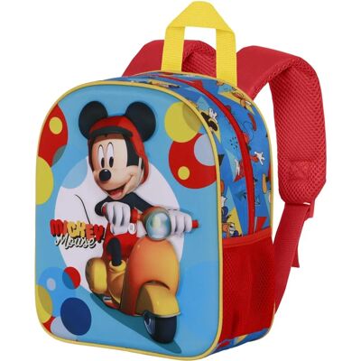 Sac à dos Mickey Mouse de Disney - Design en relief pour préscolaire Sac à dos Mickey Mouse de Disney - Design en relief pour préscolaire
