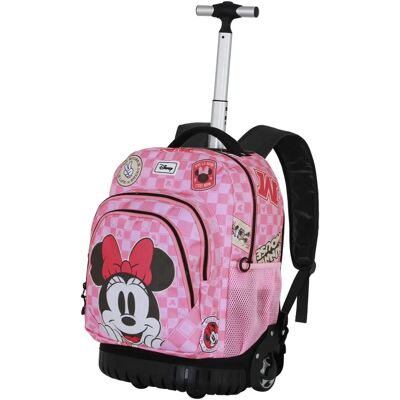 Sac à dos de voyage Minnie Mouse de Disney - Avec roulettes - Publicité Sac à dos de voyage Minnie Mouse de Disney - Avec roulettes - Publicité